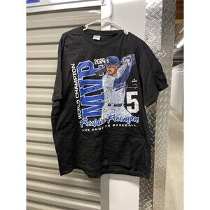 Freddie Freeman 2024 MVP  Los Angeles Dodgers No 5 Rare Fan T Shirt xl